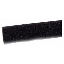 Velcro noir 2 cm de large (partie avec les boucles)