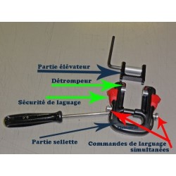 Mousqueton largable / la pièce SUP'AIR