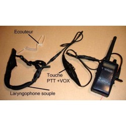 Laryngophone Version souple K1 conne.