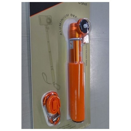 Telescopic stick for low-angle shot