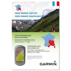 Garmin Carte de randonnée Topo France Sud Est Cartes GPS