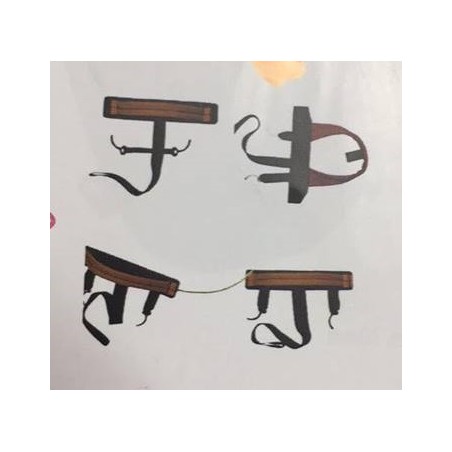 GIN, Poignées secours sellettes